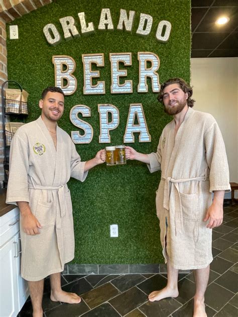 Beer spa orlando - My Beer Spa in Orlando is a beer lover's dream come true. Hours. Monday: 11:30AM - 7:30PM Tuesday: Closed Wednesday: 11:30AM - 7:30PM Thursday: 11:30AM - 7:30PM 